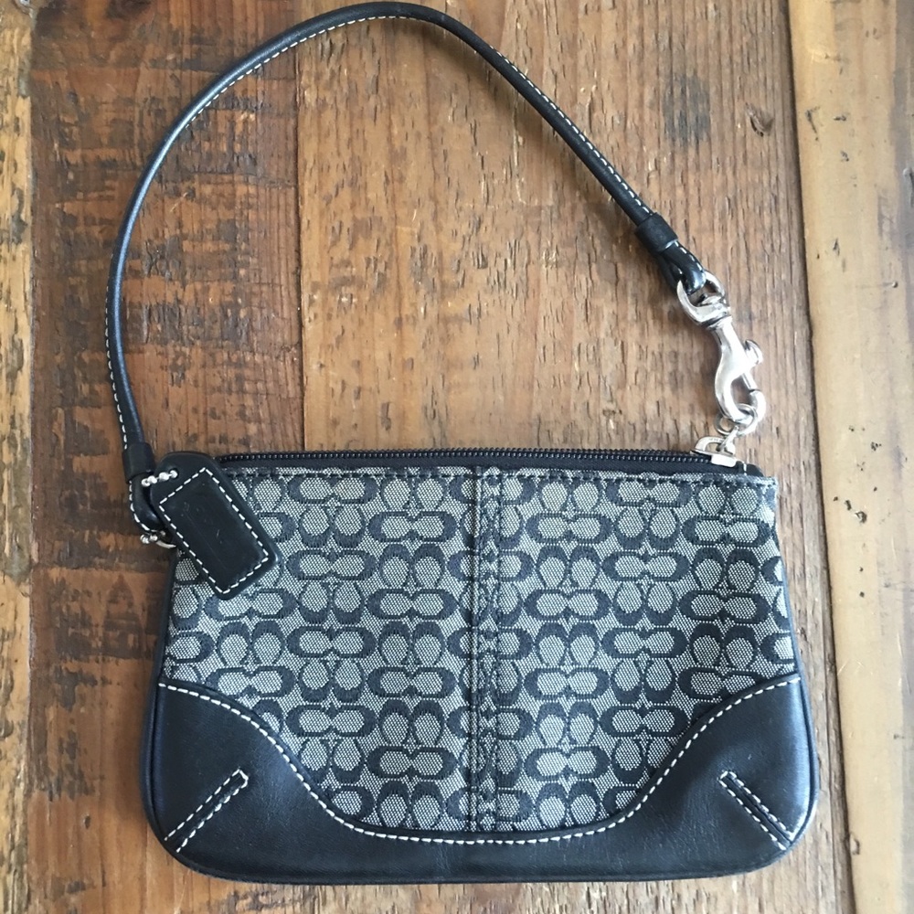 Small Coach Wristlet